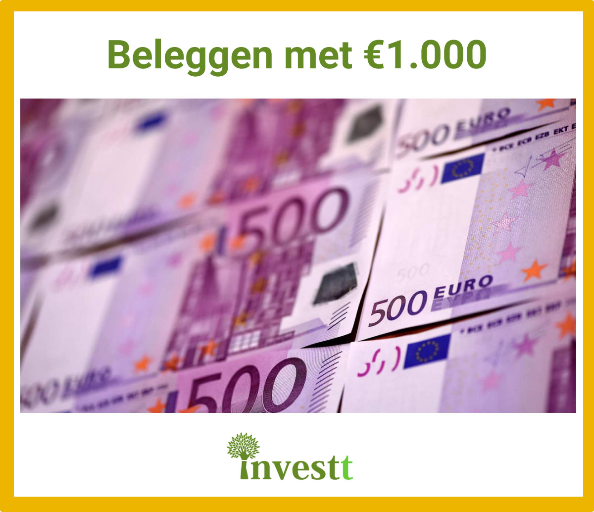 beleggen 1000 euro